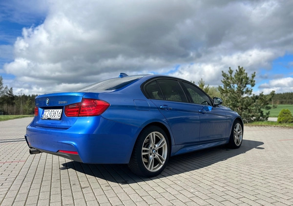 BMW Seria 3 cena 59500 przebieg: 208000, rok produkcji 2014 z Człuchów małe 277